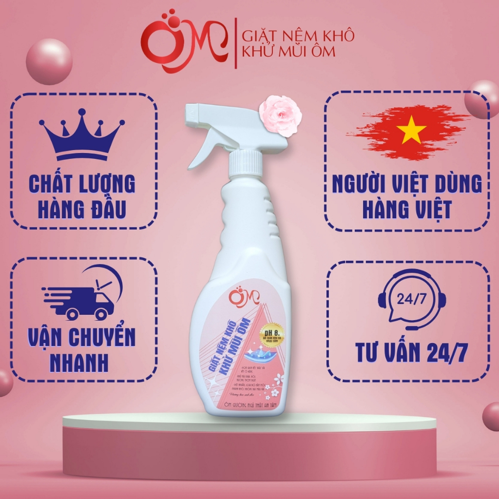 Xịt nệm khô Ôm