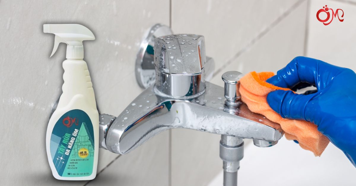 Xịt đa năng Ôm dễ dàng tẩy gỉ sét inox vòi nước