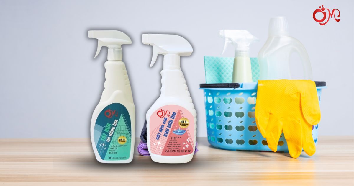Dùng sản phẩm vệ sinh đa năng để tiết kiệm thời gian dọn nhà cửa